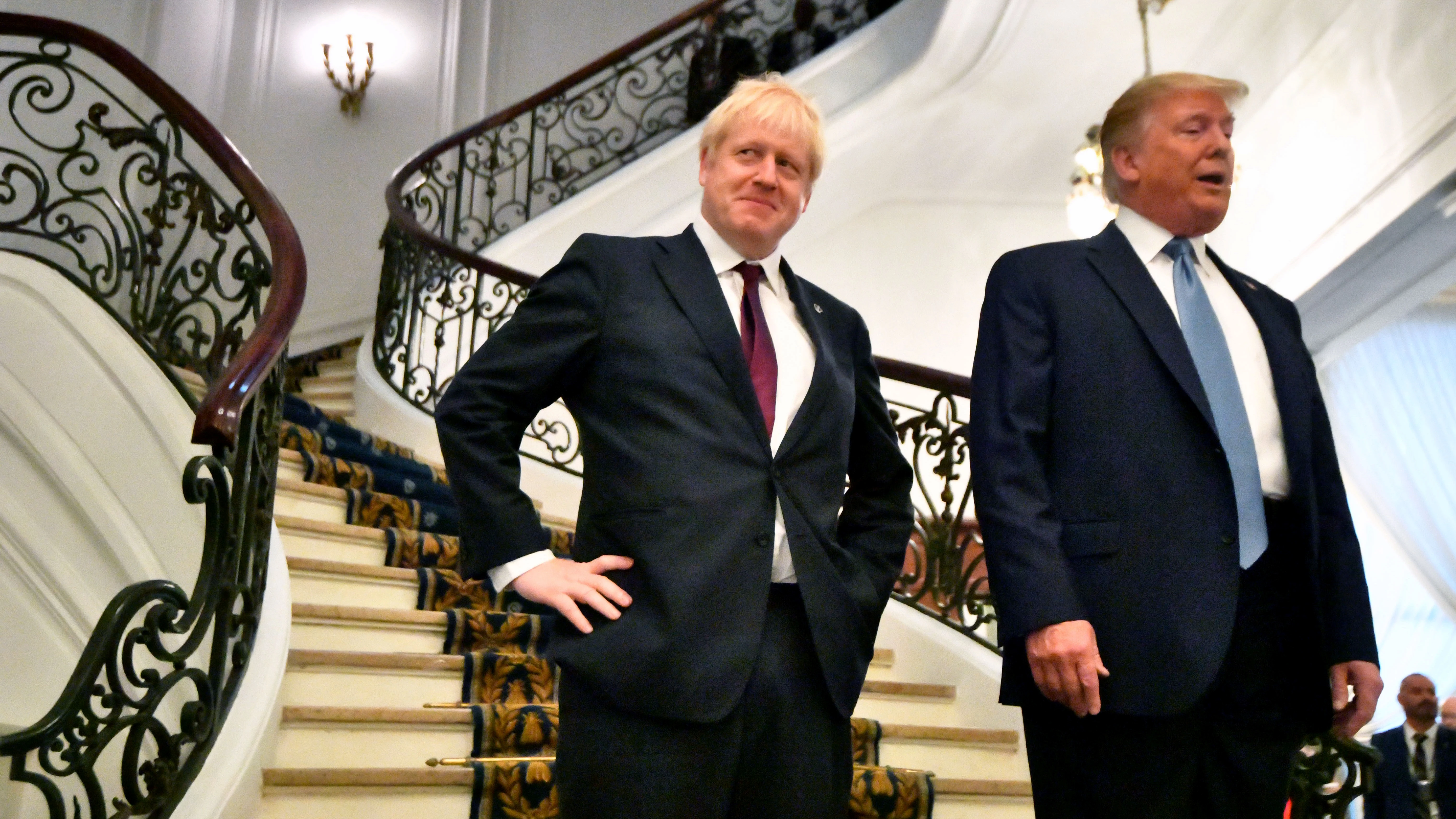 Boris Johnson y Donald Trump