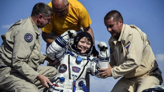 Anne McClain, la astronauta que podría haber cometido el primer delito desde el espacio Anne McClain, la astronauta que podría haber cometido el primer delito desde el espacio.