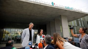 Los reyes Felipe y Letizia