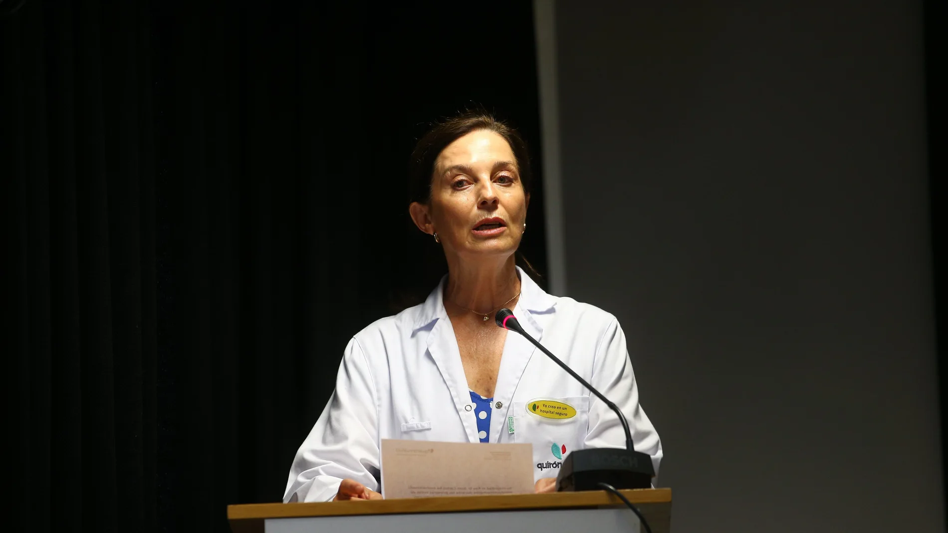 La gerente territorial del grupo de hospitales Quirón en Madrid, la doctora Lucía Alonso