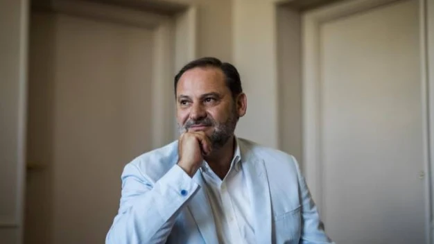 José Luis Ábalos en un entrevista en La Razón José Luis Ábalos en un entrevista en La Razón