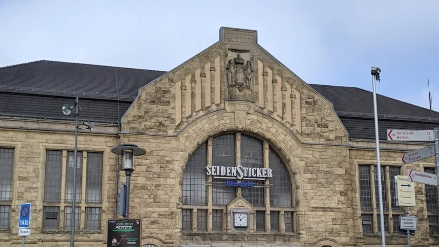 Estación Central de Bielefel, en Alemania