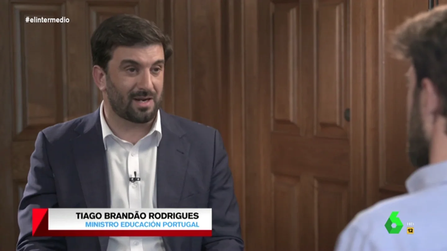 El éxito del sistema educativo portugués: así lo analizó el ministro Tiago Brandao en El Intermedio El éxito del sistema educativo portugués: así lo analizó el ministro Tiago Brandao en El Intermedio