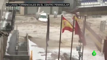 Alerta en la Comunidad de Madrid por las fuertes tormentas: estas son las impactantes imágenes que está dejando la lluvia
