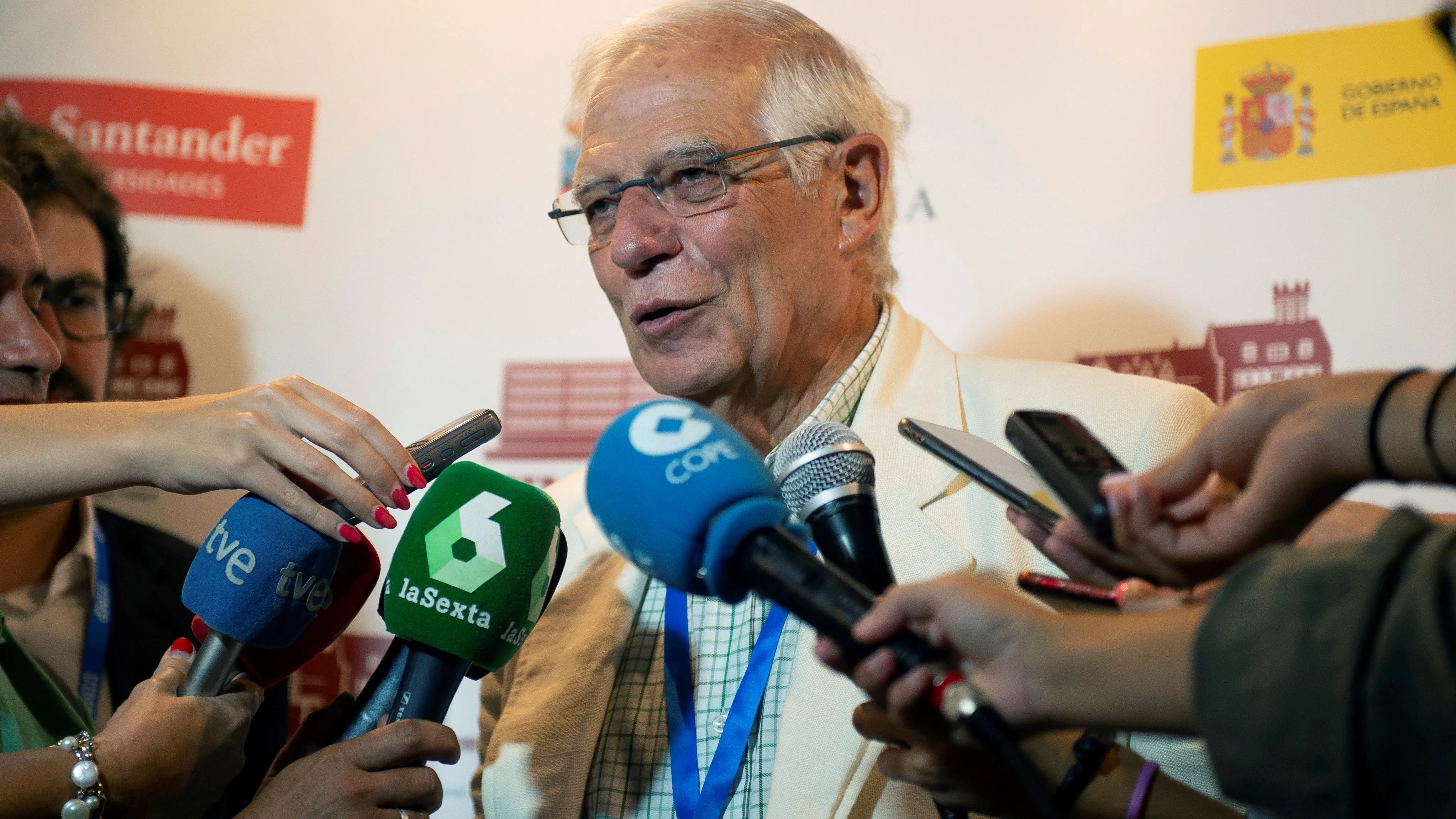 El ministro de Exteriores en funciones, Josep Borrell