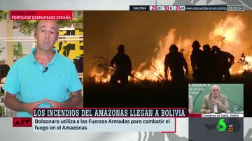 Bolsonaro culpa a las ONG de los incendios en la Amazonía y Greenpeace responde: "Él es el problema"
