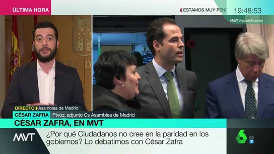 Zafra defiende las declaraciones de Aguado sobre "pajines" y "aídos": "Ellas son ejemplo de lo que no hay que hacer" Zafra defiende las declaraciones de Aguado sobre "pajines" y "aídos": "Ellas son ejemplo de lo que no hay que hacer"