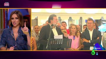 La imitación de Chenoa a Mariano Rajoy: "Los intelectuales se han metido conmigo por decir 'viva el vino'"