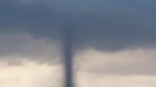 Tornado en Málaga