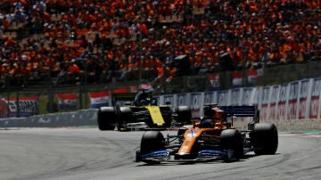 Carlos Sainz, en el GP de España