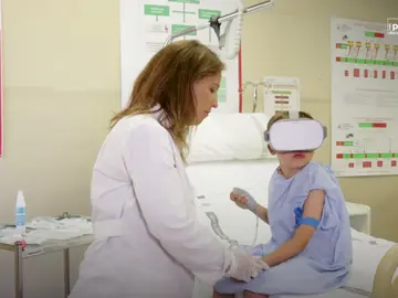 La Realidad Virtual asociada a un visualizador de venas ayudaría en el tratamiento de pacientes pediátricos La Realidad Virtual asociada a un visualizador de venas ayudaría en el tratamiento de pacientes pediátricos