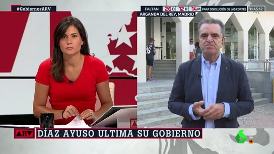 José Manuel Franco: "Estoy asustado ante los nombramientos de Díaz Ayuso" José Manuel Franco: "Estoy asustado ante los nombramientos de Díaz Ayuso"