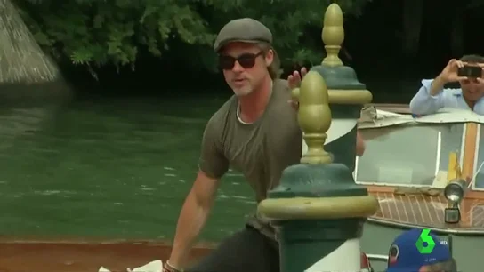 Brad Pitt a su llegada al festival de Venecia. Brad Pitt a su llegada al festival de Venecia.