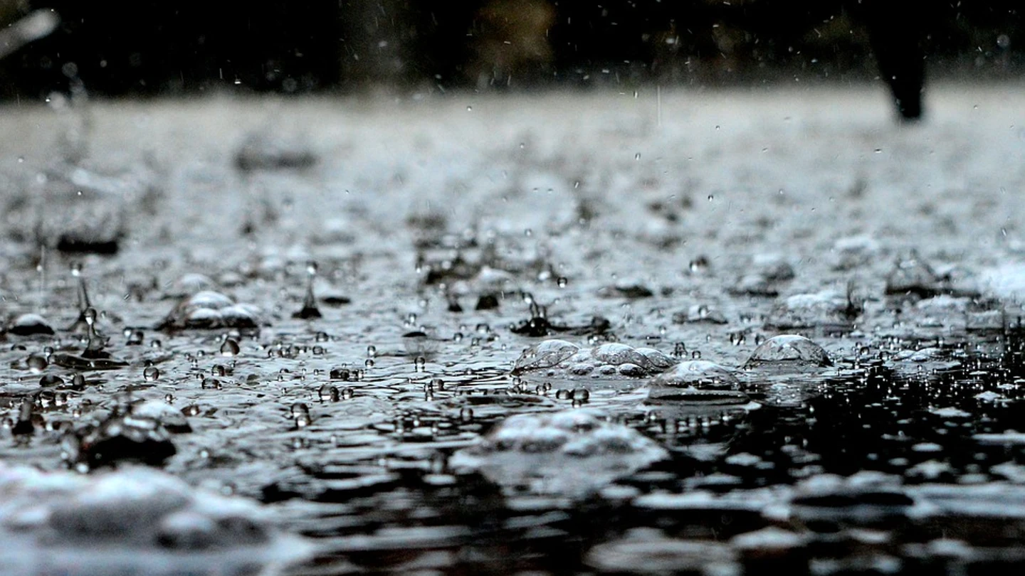 Imagen ilustrativa de la lluvia. Imagen ilustrativa de la lluvia