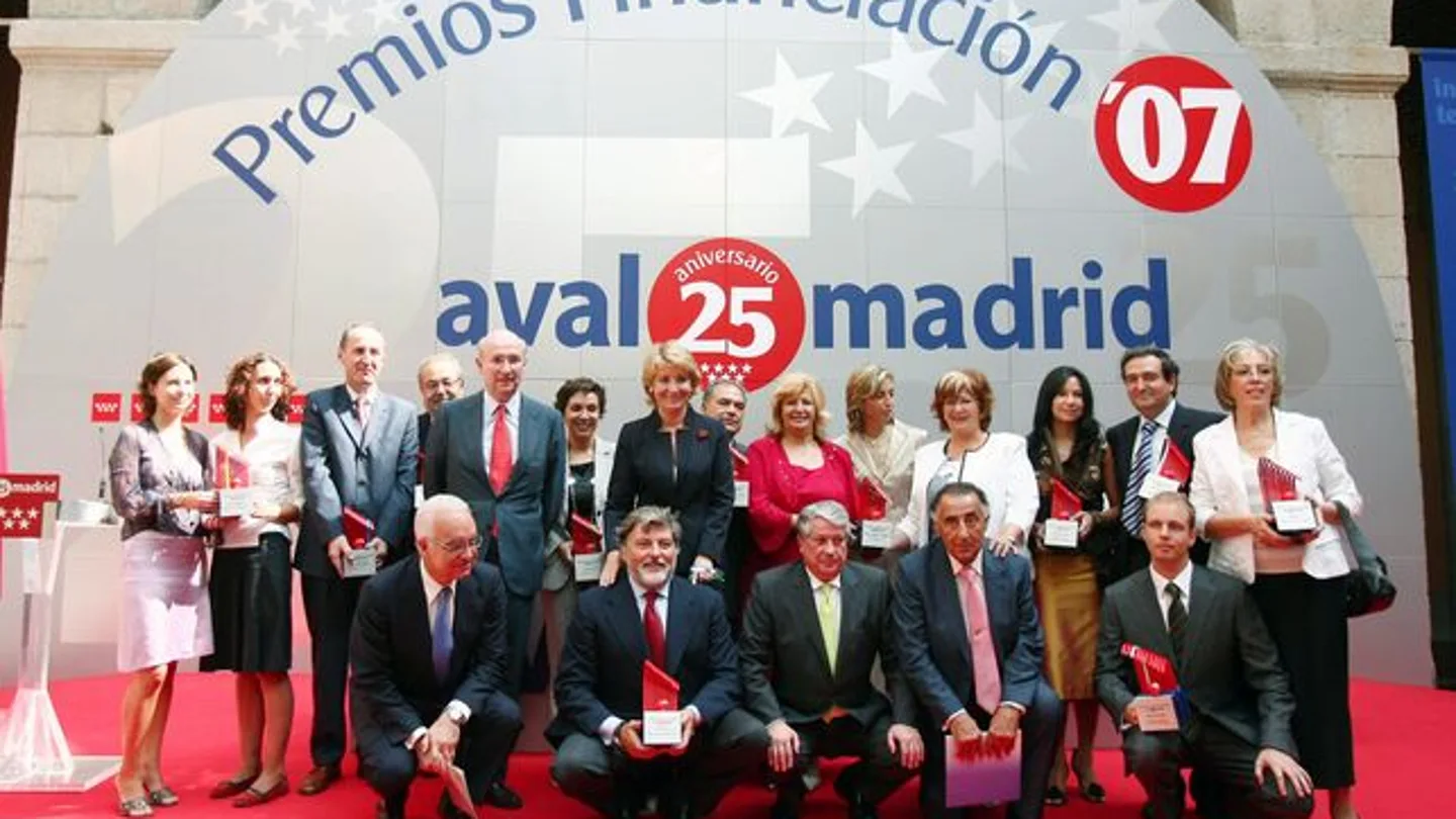 Esperanza Aguirre en los premios Avalmadrid de 2007 Esperanza Aguirre en los premios Avalmadrid de 2007