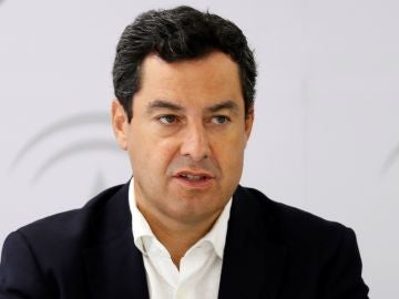 El presidente de la Junta de Andalucía, Juanma Moreno El presidente de la Junta de Andalucía, Juanma Moreno