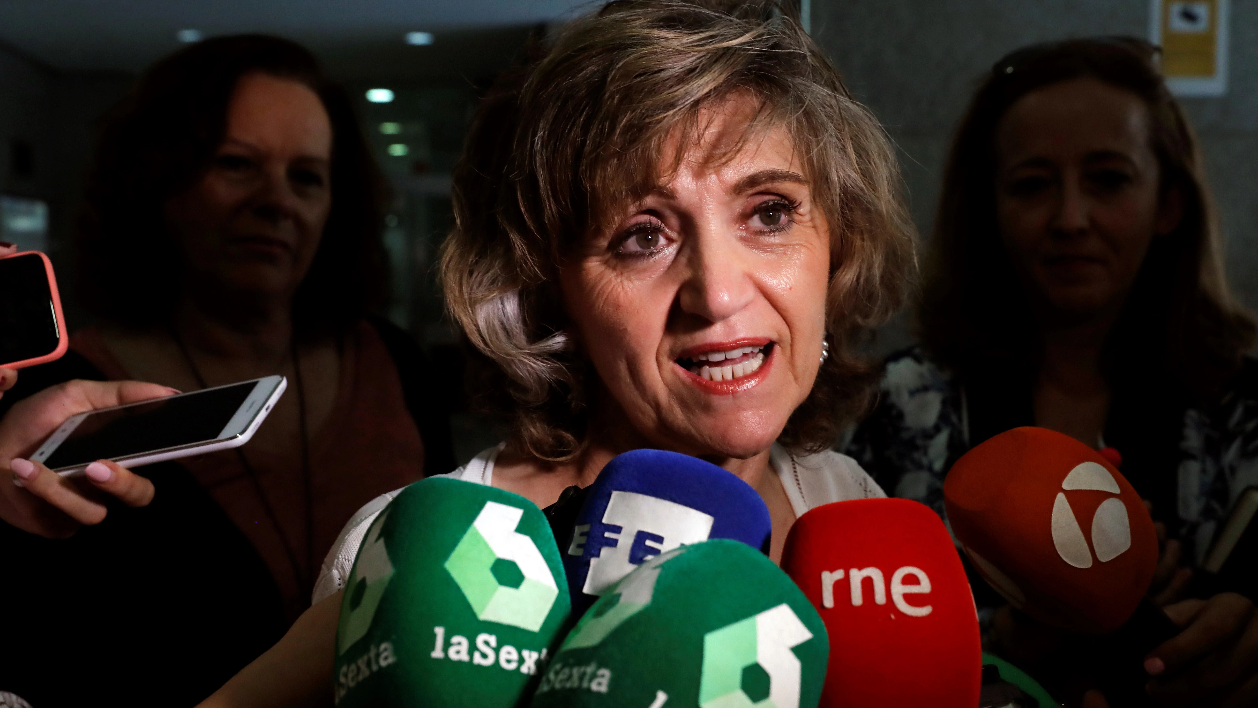 La ministra de Sanidad en funciones, María Luisa Carcedo