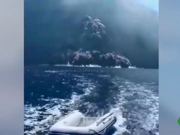 Nueva erupción del Estrómboli en Italia Nueva erupción del Estrómboli en Italia