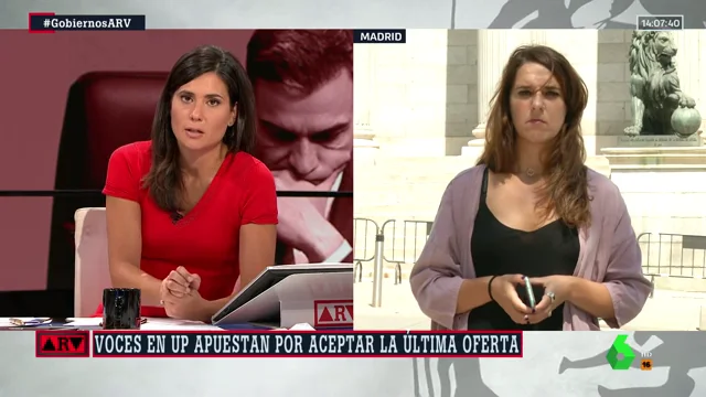 Noelia Vera: "Lo que conseguimos avanzar en julio debería ser el inicio de las conversaciones ahora"