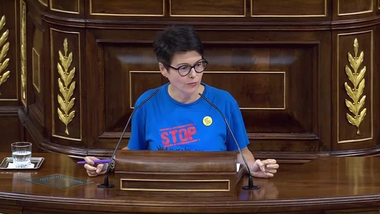 La diputada de ERC, María Carvalho La diputada de ERC, María Carvalho