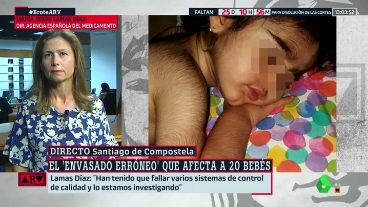 La directora de la Agencia del Medicamento, sobre los bebés afectados por hipertricosis: "Algo en la gestión de calidad del laboratorio ha fallado"