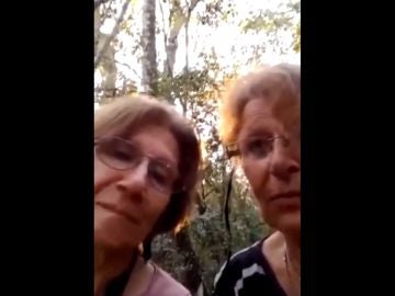 Dos sexagenarias perdidas en la selva