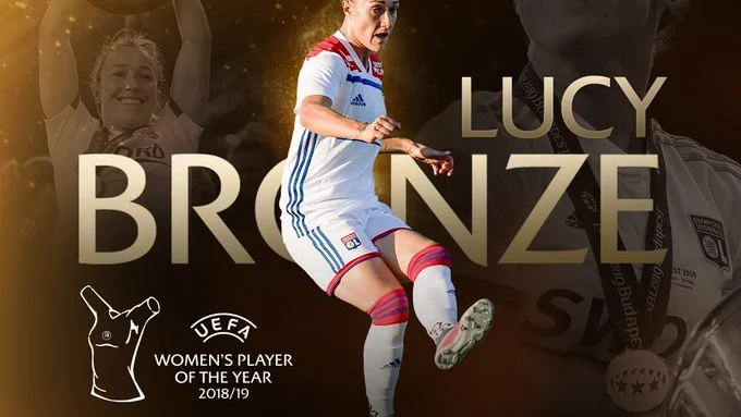 Lucy Bronze, Mejor Jugadora de Europa