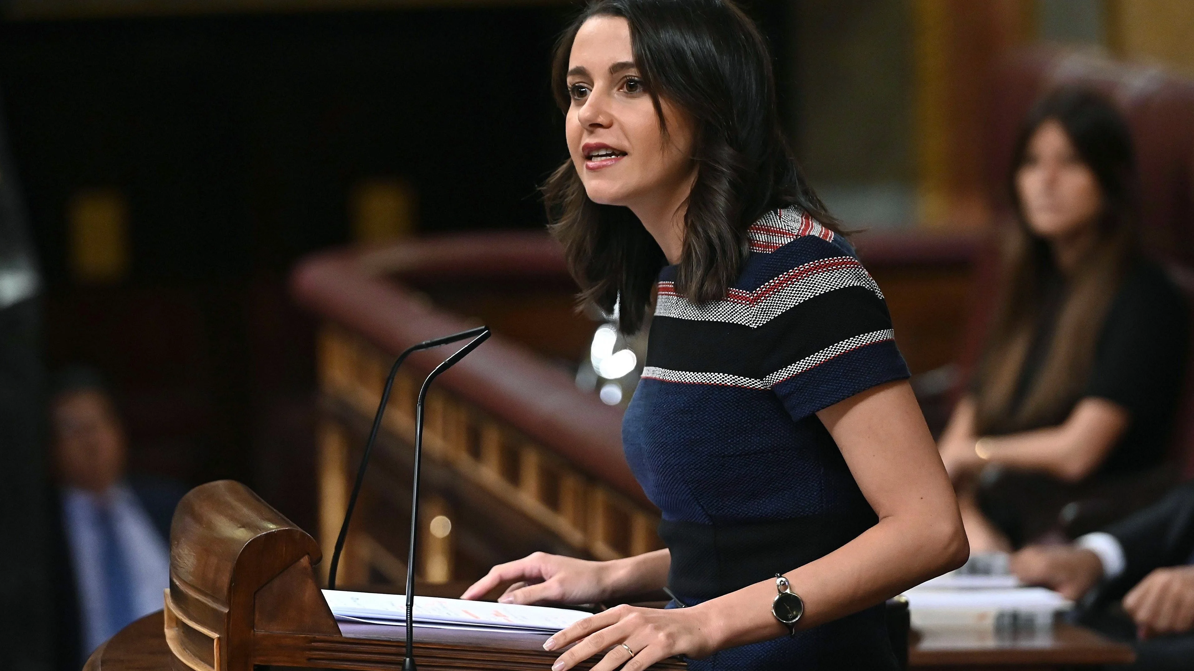 La portavoz de Ciudadanos en el Congreso, Inés Arrimadas