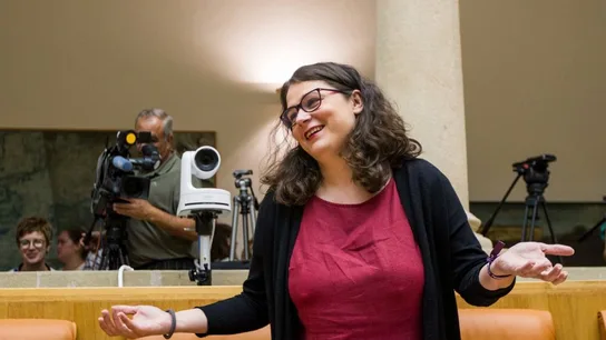 La diputada de Podemos Raquel Romero La diputada de Podemos Raquel Romero