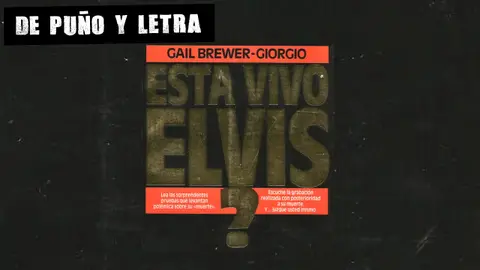 Portada de '¿Está vivo Elvis?', de Gail Brewer-Giorgio Portada de '¿Está vivo Elvis?', de Gail Brewer-Giorgio