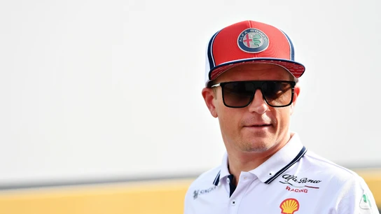 Raikkonen, con Alfa Romeo Raikkonen, con Alfa Romeo