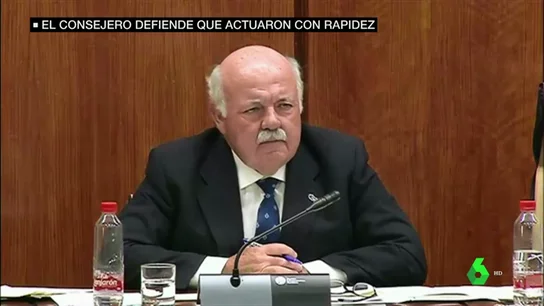 El consejero de Salud de Andalucía El consejero de Salud de Andalucía