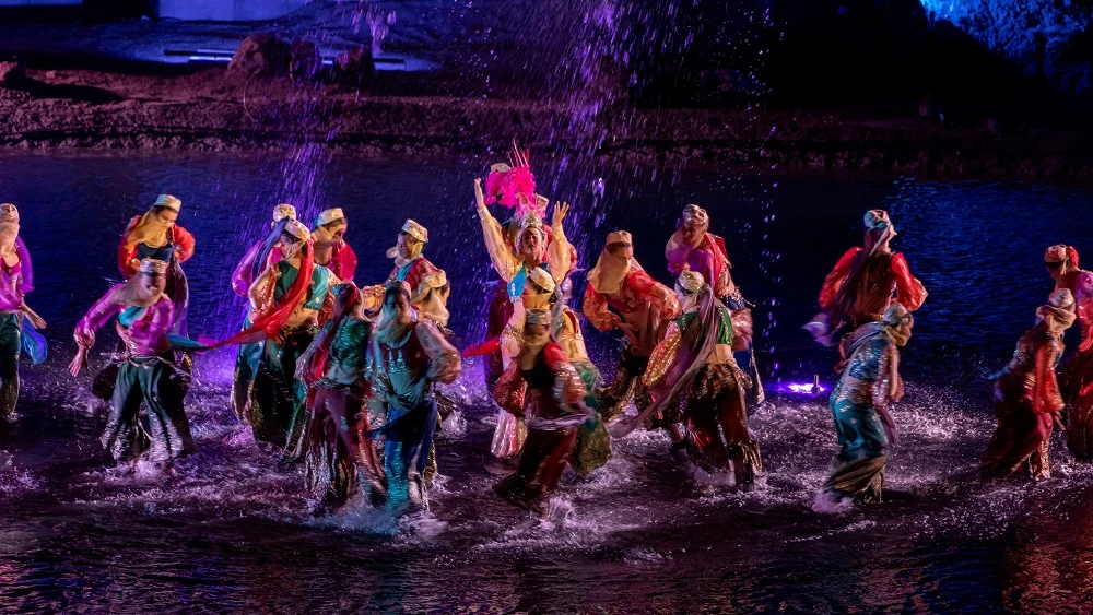 La empresa Puy du Fou ha abierto sus puertas en España con el espectáculo nocturno 'El Sueño de Toledo' .