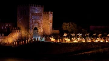 La empresa Puy du Fou ha abierto sus puertas en España con el espectáculo nocturno 'El Sueño de Toledo'