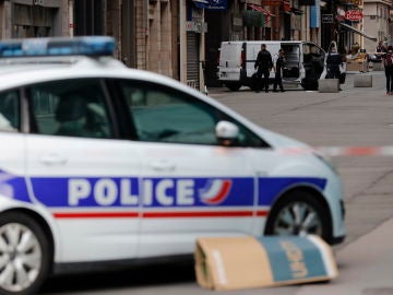 Un coche de policía en Francia, en una imagen de archivo Un coche de policía en Francia, en una imagen de archivo