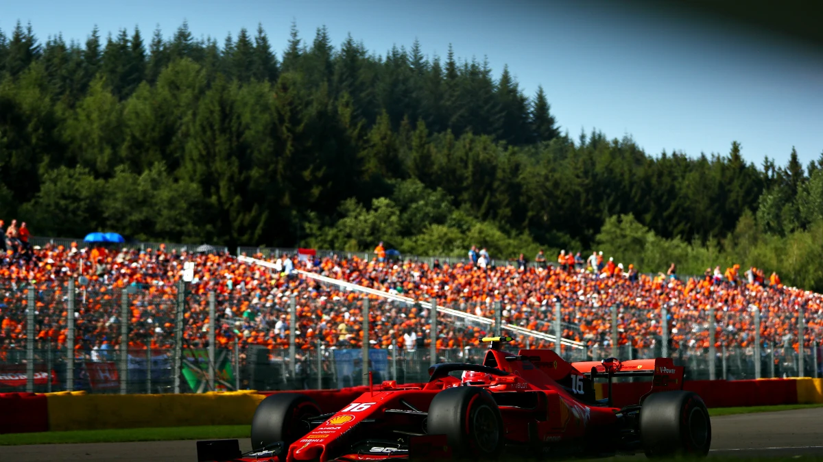 Charles Leclerc, en Bélgica