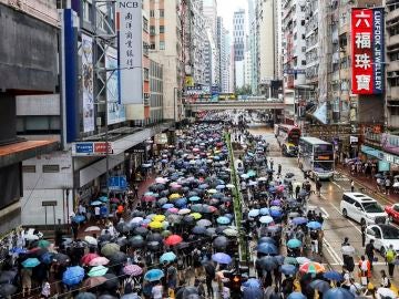 Nueva marcha masiva en Hong Kong Nueva marcha masiva en Hong Kong
