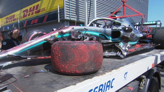 El Mercedes de Lewis Hamilton El Mercedes de Lewis Hamilton