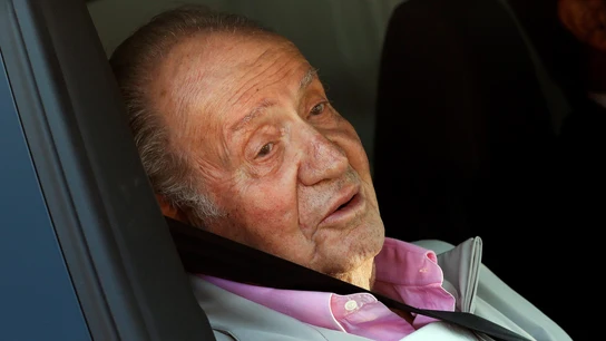 Juan Carlos I, en una imagen de archivo El rey Juan Carlos tras salir del hospital en 2019