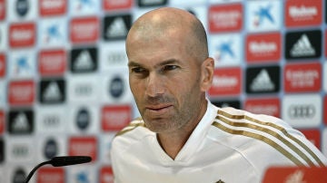 Zidane, en rueda de prensa