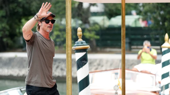 Brad Pitt en el festival de Venecia Brad Pitt en el festival de Venecia
