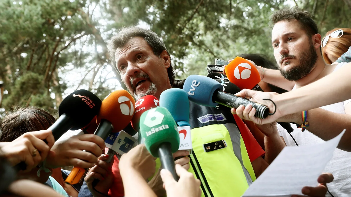 Pedro Herranz, jefe del operativo policial encargado de la búsqueda de Blanca Fernández Ochoa Pedro Herranz, jefe del operativo policial encargado de la búsqueda de Blanca Fernández Ochoa