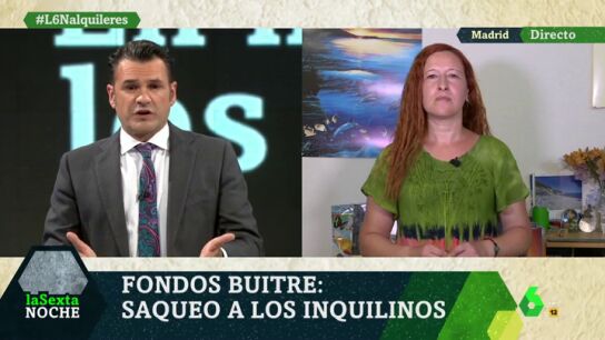 Entrevista a la portavoz de la asociaci&oacute;n de afectados por los fondos buitre en Madrid.