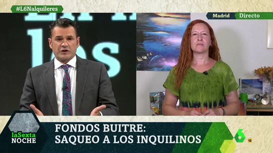 Entrevista a la portavoz de la asociación de afectados por los fondos buitre en Madrid Entrevista a la portavoz de la asociación de afectados por los fondos buitre en Madrid.