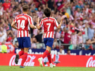 Joao Félix celebra un gol Joao Félix celebra un gol