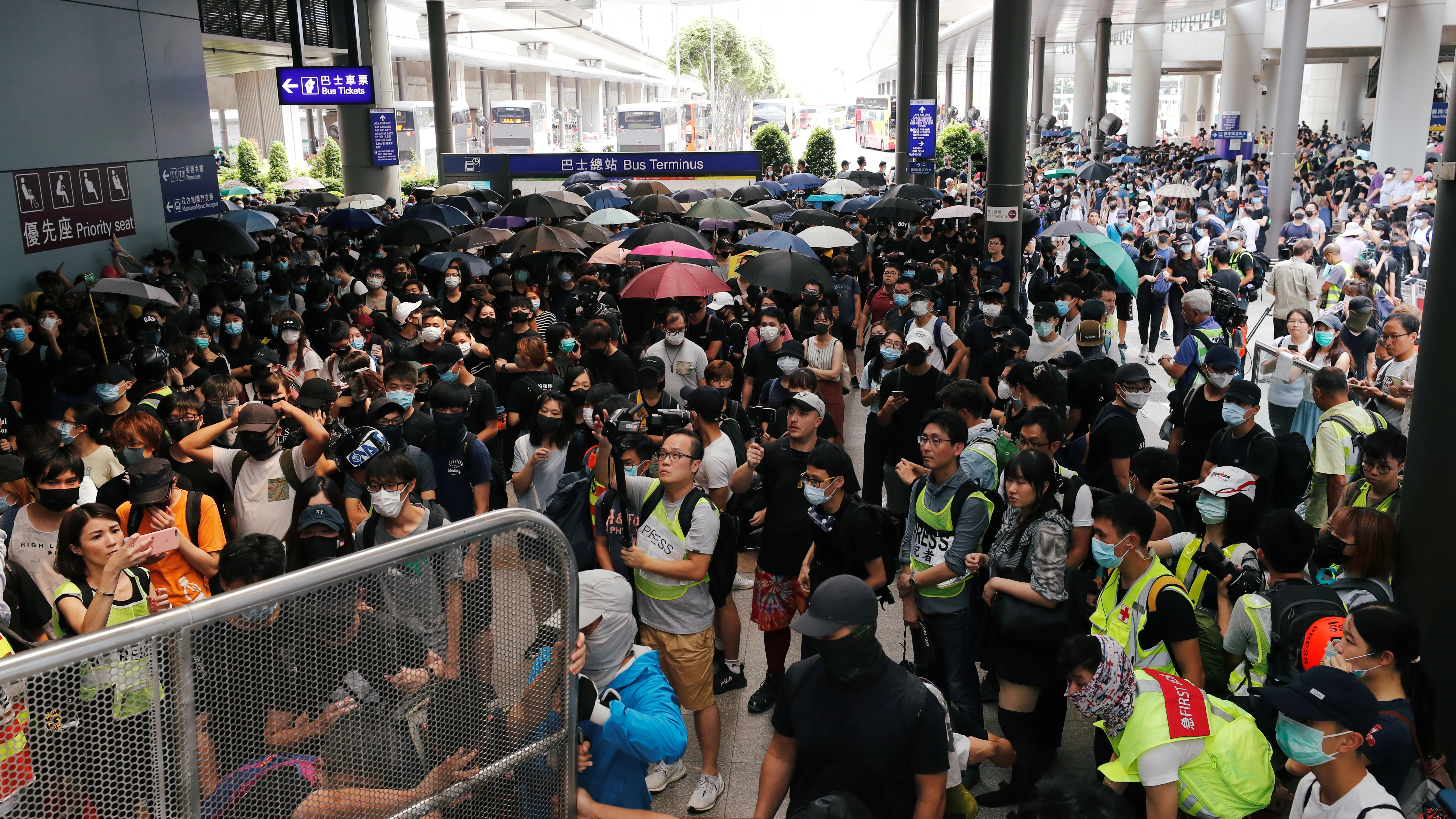 Protestas en Hong Kong