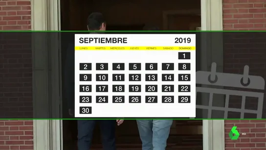 El apretado calendario político que puede llevarnos a nuevas elecciones a finales de septiembre El apretado calendario político que puede llevarnos a nuevas elecciones a finales de septiembre