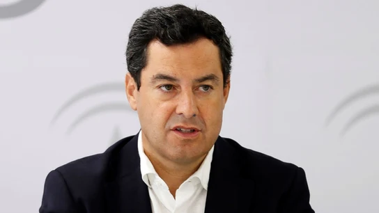 El presidente de la Junta de Andalucía, Juanma Moreno El presidente de la Junta de Andalucía, Juanma Moreno.