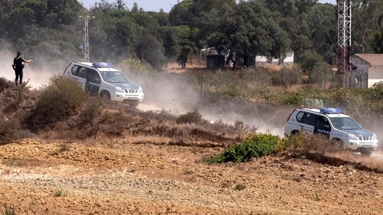 Imagen del lugar en el que la Guardia Civil ha detenido a un hombre atrincherado Imagen del lugar en el que la Guardia Civil ha detenido a un hombre atrincherado