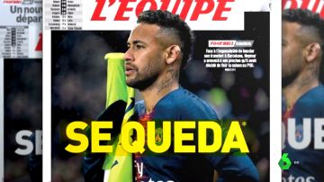 Neymar le comunica al PSG que se quedará en París al menos un año más, según 'L'Equipe'